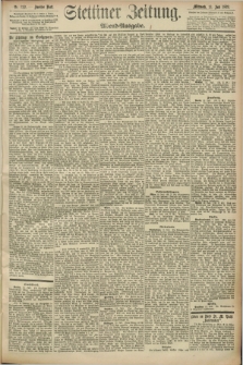 Stettiner Zeitung. 1892, Nr. 322 (13 Juli) - Abend-Ausgabe