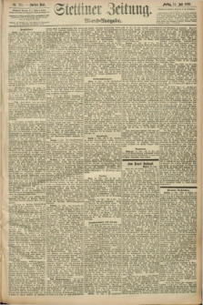 Stettiner Zeitung. 1892, Nr. 326 (15 Juli) - Abend-Ausgabe