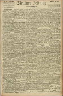 Stettiner Zeitung. 1892, Nr. 342 (25 Juli) - Abend-Ausgabe
