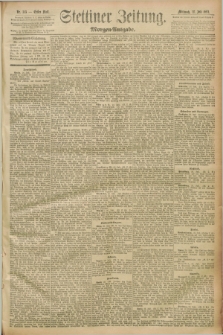 Stettiner Zeitung. 1892, Nr. 345 (27 Juli) - Morgen-Ausgabe