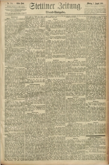 Stettiner Zeitung. 1892, Nr. 354 (1 August) - Abend-Ausgabe