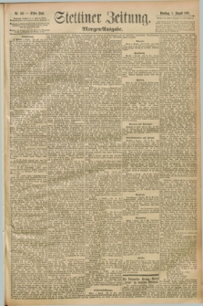 Stettiner Zeitung. 1892, Nr. 355 (2 August) - Morgen-Ausgabe
