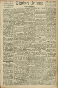 Stettiner Zeitung. 1892, Nr. 362 (5 August) - Abend-Ausgabe