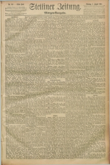 Stettiner Zeitung. 1892, Nr. 365 (7 August) - Morgen-Ausgabe