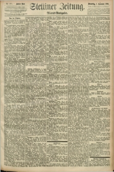 Stettiner Zeitung. 1892, Nr. 408 (1 September) - Abend-Ausgabe