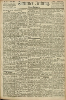 Stettiner Zeitung. 1892, Nr. 410 (2 September) - Abend-Ausgabe