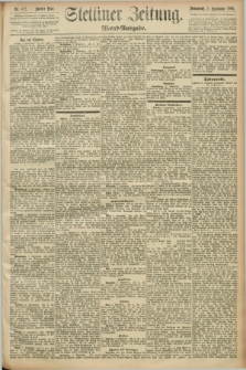 Stettiner Zeitung. 1892, Nr. 412 (3 September) - Abend-Ausgabe