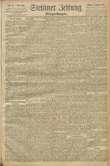 Stettiner Zeitung. 1892, Nr. 415 (6 September) - Morgen-Ausgabe