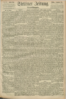 Stettiner Zeitung. 1892, Nr. 416 (6 September) - Abend-Ausgabe