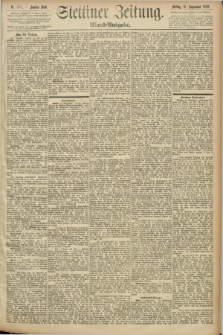 Stettiner Zeitung. 1892, Nr. 434 (16 September) - Abend-Ausgabe