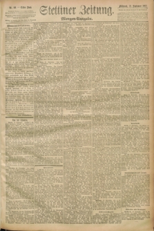 Stettiner Zeitung. 1892, Nr. 441 (21 September) - Morgen-Ausgabe