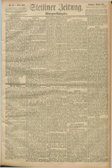 Stettiner Zeitung. 1892, Nr. 461 (2 Oktober) - Morgen-Ausgabe
