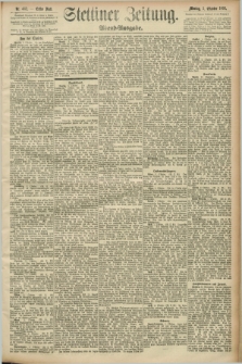 Stettiner Zeitung. 1892, Nr. 462 (3 Oktober) - Abend-Ausgabe