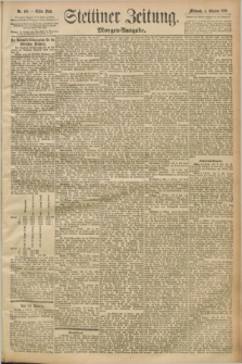 Stettiner Zeitung. 1892, Nr. 465 (5 Oktober) - Morgen-Ausgabe