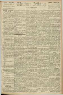 Stettiner Zeitung. 1892, Nr. 480 (13 Oktober) - Abend-Ausgabe