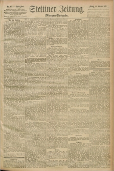 Stettiner Zeitung. 1892, Nr. 481 (14 Oktober) - Morgen-Ausgabe