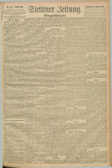 Stettiner Zeitung. 1892, Nr. 483 (15 Oktober) - Morgen-Ausgabe