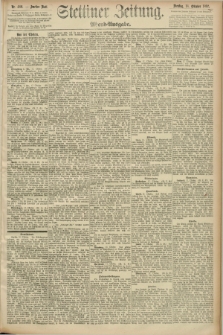 Stettiner Zeitung. 1892, Nr. 488 (18 Oktober) - Abend-Ausgabe