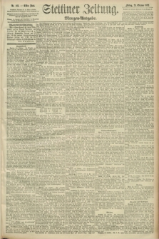 Stettiner Zeitung. 1892, Nr. 493 (21 Oktober) - Morgen-Ausgabe