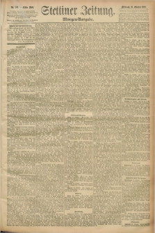 Stettiner Zeitung. 1892, Nr. 501 (26 Oktober) - Morgen-Ausgabe