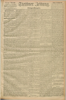 Stettiner Zeitung. 1892, Nr. 505 (28 Oktober) - Morgen-Ausgabe