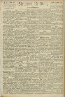 Stettiner Zeitung. 1892, Nr. 506 (28 Oktober) - Abend-Ausgabe