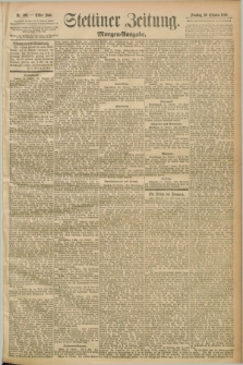 Stettiner Zeitung. 1892, Nr. 509 (30 Oktober) - Morgen-Ausgabe