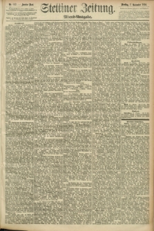 Stettiner Zeitung. 1892, Nr. 512 (1 November) - Abend-Ausgabe