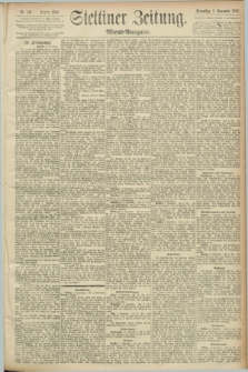 Stettiner Zeitung. 1892, Nr. 516 (3 November) - Abend-Ausgabe