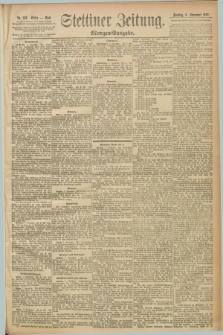 Stettiner Zeitung. 1892, Nr. 523 (8 November) - Morgen-Ausgabe