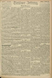 Stettiner Zeitung. 1892, Nr. 526 (9 November) - Abend-Ausgabe