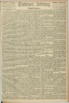 Stettiner Zeitung. 1892, Nr. 528 (10 November) - Abend-Ausgabe