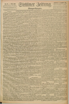 Stettiner Zeitung. 1892, Nr. 531 (12 November) - Morgen-Ausgabe