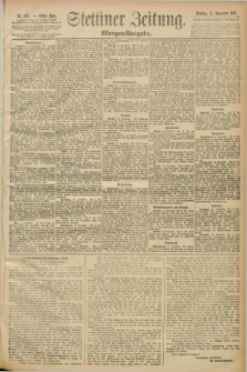 Stettiner Zeitung. 1892, Nr. 535 (15 November) - Morgen-Ausgabe