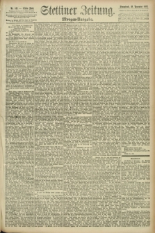 Stettiner Zeitung. 1892, Nr. 543 (19 November) - Morgen-Ausgabe