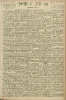 Stettiner Zeitung. 1892, Nr. 544 (19 November) - Abend-Ausgabe