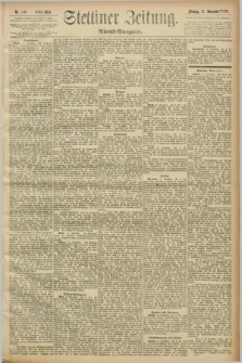 Stettiner Zeitung. 1892, Nr. 546 (21 November) - Abend-Ausgabe