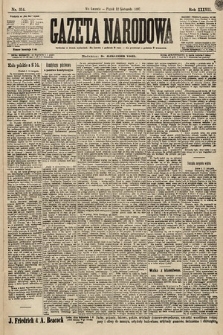 Gazeta Narodowa. 1897, nr 314