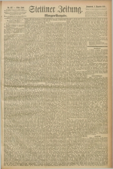 Stettiner Zeitung. 1892, Nr. 567 (3 Dezember) - Morgen-Ausgabe