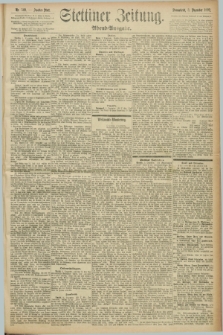 Stettiner Zeitung. 1892, Nr. 568 (3 Dezember) - Abend-Ausgabe