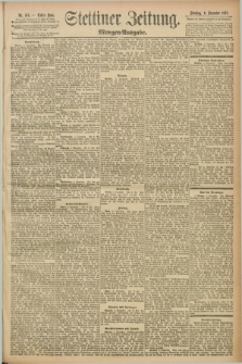 Stettiner Zeitung. 1892, Nr. 571 (6 Dezember) - Morgen-Ausgabe