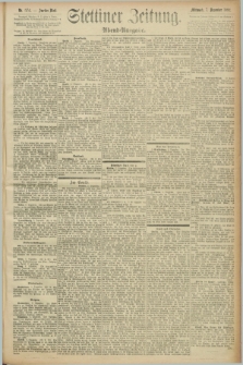 Stettiner Zeitung. 1892, Nr. 574 (7 Dezember) - Abend-Ausgabe