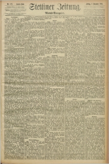 Stettiner Zeitung. 1892, Nr. 578 (9 Dezember) - Abend-Ausgabe