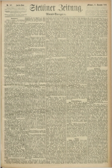 Stettiner Zeitung. 1892, Nr. 586 (14 Dezember) - Abend-Ausgabe