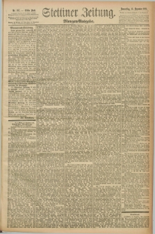 Stettiner Zeitung. 1892, Nr. 587 (15 Dezember) - Morgen-Ausgabe