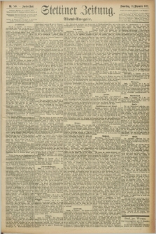 Stettiner Zeitung. 1892, Nr. 588 (15 Dezember) - Abend-Ausgabe