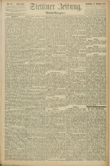 Stettiner Zeitung. 1892, Nr. 600 (22 Dezember) - Abend-Ausgabe
