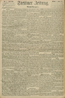 Stettiner Zeitung. 1893, Nr. 6 (4 Januar) - Abend-Ausgabe