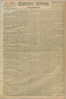 Stettiner Zeitung. 1893, Nr. 7 (5 Januar) - Morgen-Ausgabe