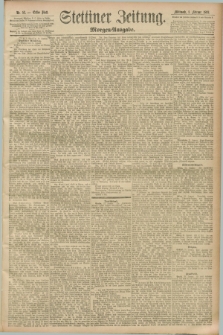 Stettiner Zeitung. 1893, Nr. 53 (1 Februar) - Morgen-Ausgabe